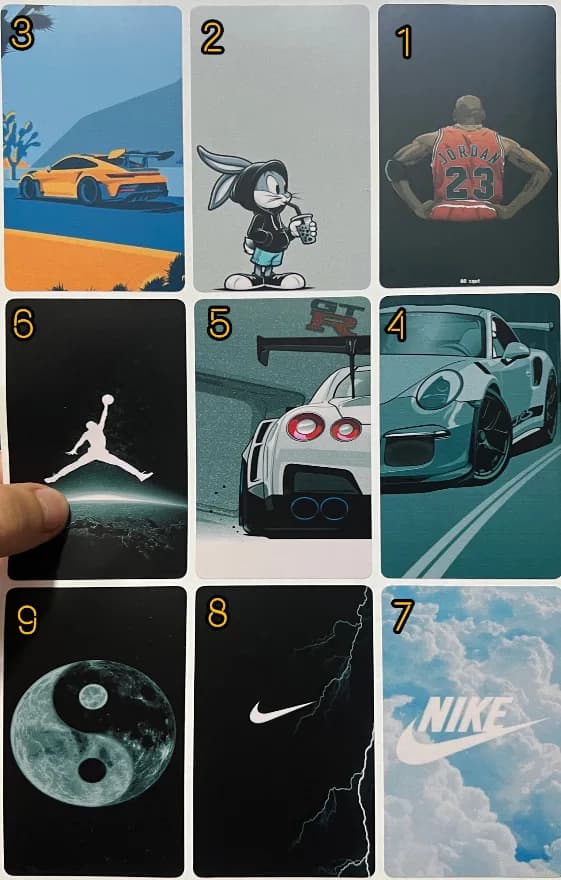 لیبل کارت مات 5