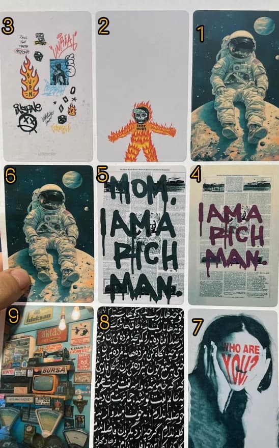 لیبل کارت مات 4