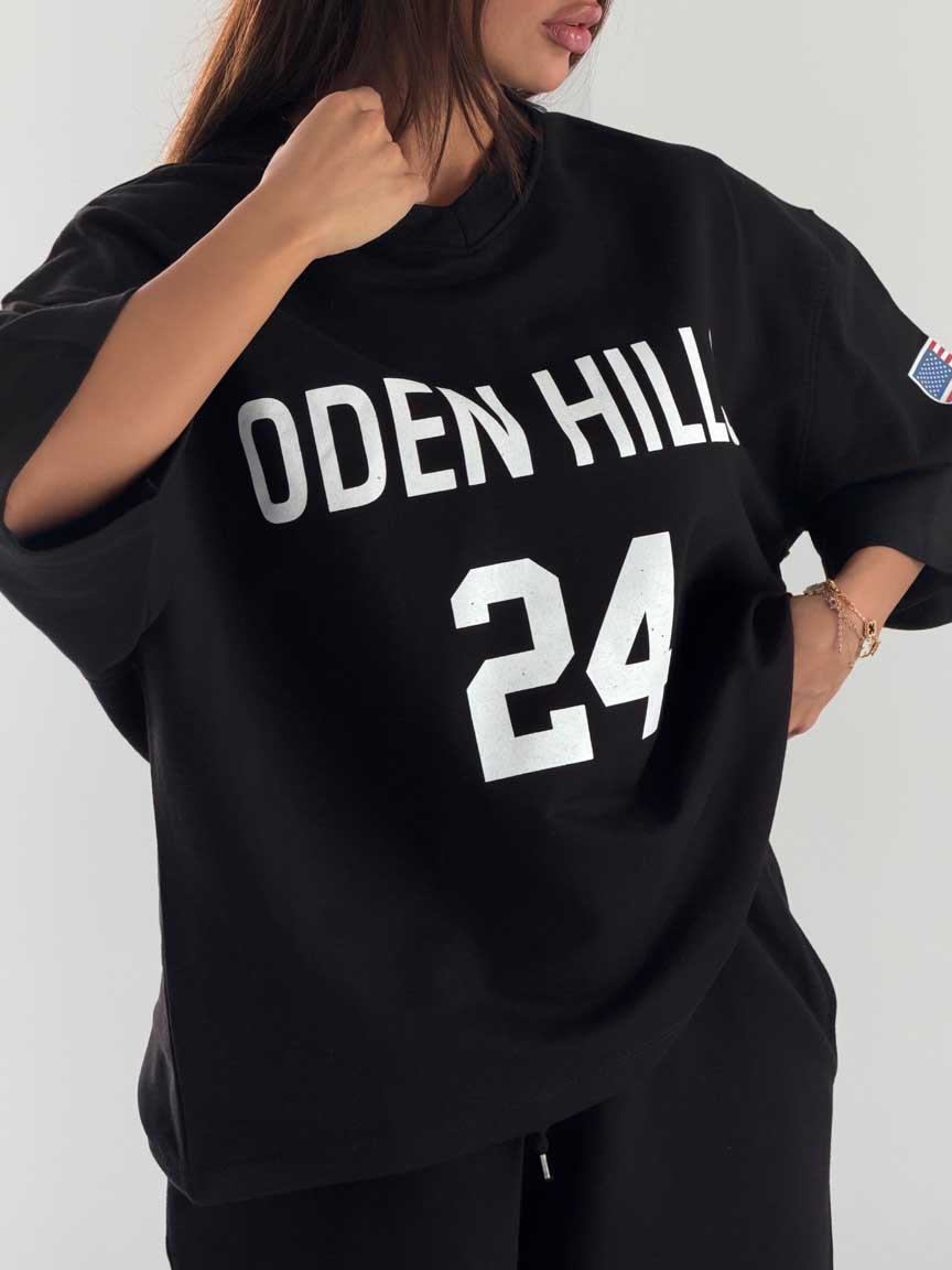 تیشرت ODEN HILLS — مشکی | سَم استایل تیشرت ODEN HILLS — مشکی